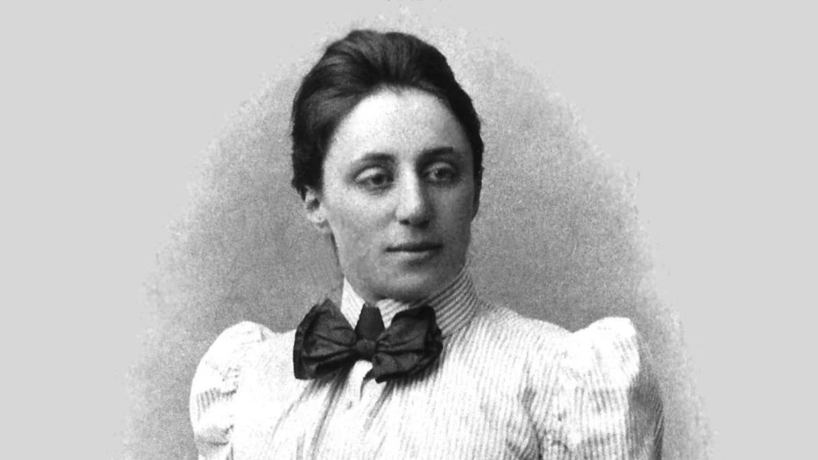 Photographic portrait of mathematician Emmy Noether
