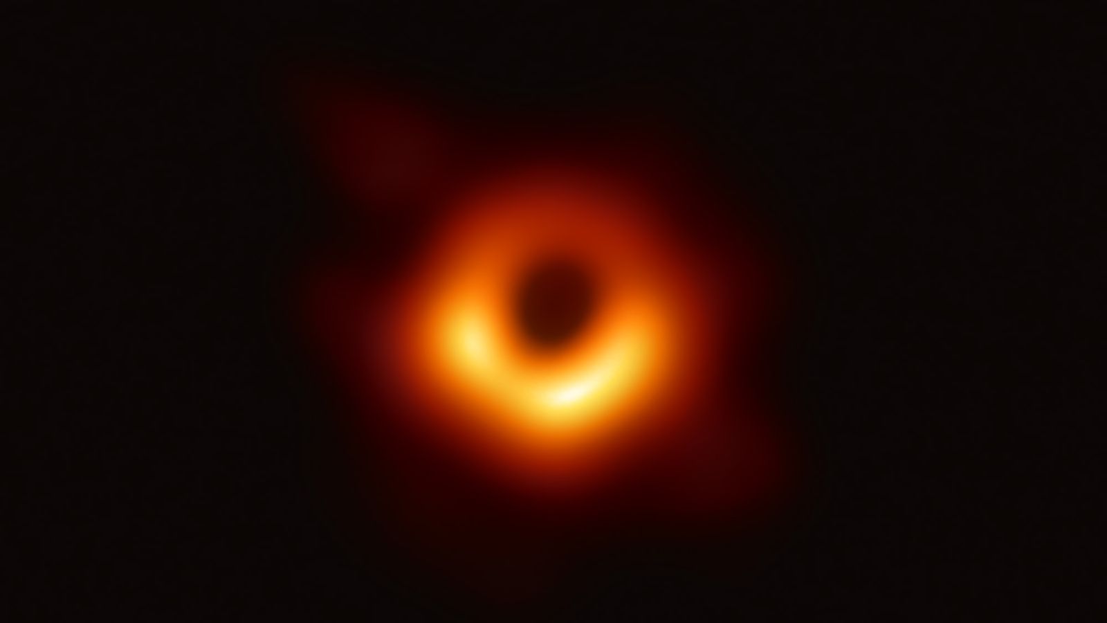 Event Horizon Telescope image of Sagittarius A*, the supermassive black hole at the centre of the Milky Way